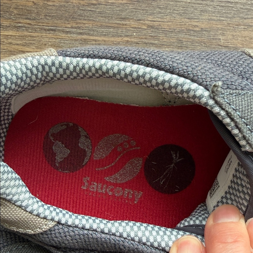 Saucony Jazz Men's Gray Canvas Sneakers 13 - Picture 9 of 9